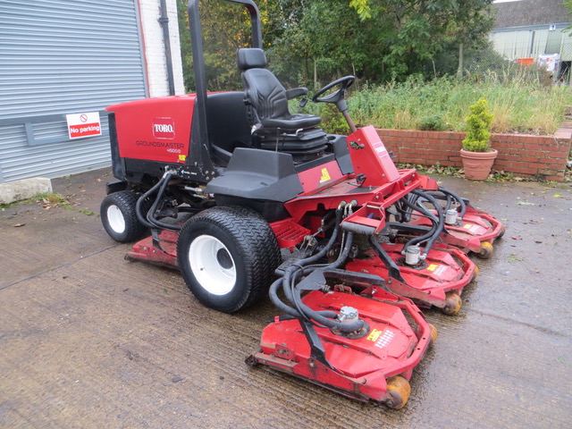 New and Used Toro Groundmaster 4500D for sale across England, Scotland & Wales.